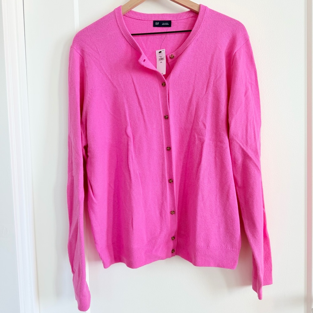 GAP Pink Women's Cardigan Sweater